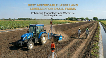 Apogee Agrotech blog covering modern farming techniques, laser land levelling, and agricultural equipment insights